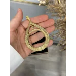 22 Ayar Gremse 4 mm Burgu Kolye (60 cm)