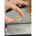 Gold Gram Altınlık Yuvarlak Çift Kulplu Çerçeve