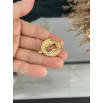 Gold Gram Altınlık Yuvarlak Çift Kulplu Çerçeve