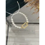 İncili Gram Altınlık Dikdörtgen Bileklik (Suyolu Hediye)