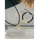 Gram Altınlık Siyah Set