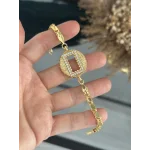Arpa Zincirli Gram Altınlık Bileklik (Suyolu Hediyeli)
