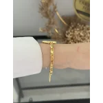 Arpa Zincirli Gram Altınlık Bileklik (Suyolu Hediyeli)