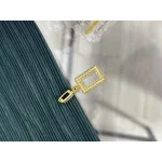 Dikdortgen Gram Altınlık Köşeli Taşlı Kilipsli Kolye Ucu