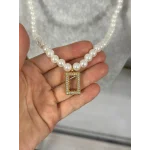 Gram Altınlık İnci Kolye (60 cm)