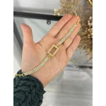 Gram Altınlık Soft Yeşil Baget Bileklik (17.5+3 cm)