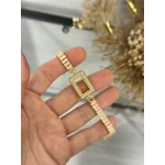 Gram Altınlık Soft Pembe Baget Bileklik (17.5+3 cm)