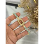 Gram Altınlık Mavi Baget Bileklik (17.5+3 cm)