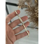 XP Gold Zikzak Geçişli Bileklik