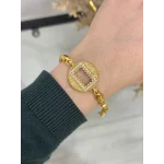 Gram Altınlık Yuvarlak Arpa Bileklik