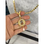 Yuvarlak Gram Altınlık Doğal İncili Arpa Kolye (60 cm)