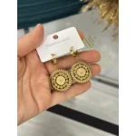 Çelik Dorikali Buğday Model Çeyrekli Küpe