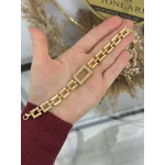 Gram Altınlık Kare Zincirli Bileklik (16+5 cm)