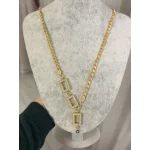 Üç Gramlık Arpa Zincir Y Kolye (65 cm)