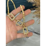 Üç Gramlık Arpa Zincir Y Kolye (65 cm)