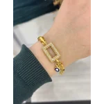 Gramlık Nazarlı Arpa Bileklik (17.5+3 cm)