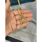 Arpa Zincirli Fiyonk Kolye (60 cm)