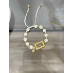 Gram Altınlık Yassı İncili Kalpli Bileklik