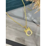 Çeyrek Kasalı Burgu Zincirli Fiyonk Kolye (60 cm)