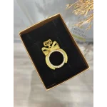 Yarım Altınlık Hasır Kulplu Fiyonk Kolye Ucu