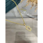 Yeni Gram Altınlık Burgu Kolye (60 cm-Seri 1)