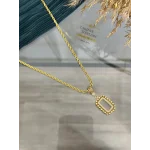 Yeni Gram Altınlık Burgu Kolye (60 cm-Seri 2)