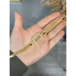 Gram Altınlık Çift Sıra Burgu Bileklik (Seri 4)