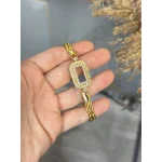 Gram Altınlık Çift Sıra Burgu Bileklik (Seri 4)