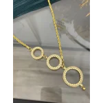 Çeyrek,Yarım ve Tam Altınlık Y Kolye (70 cm )