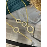 Çeyrek,Yarım ve Tam Altınlık Y Kolye-Yarımlık Bileklik Kombini