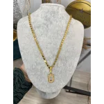 Gram Altınlık Arpa Kolye 60 cm (Seri 2)