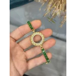 Çeyreklik Yeşil Baget Bileklik (17+3 cm)