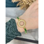 Çeyreklik Yeşil Baget Bileklik (17+3 cm)