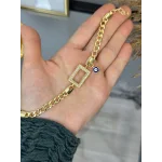 Gram Altınlık Nazarlı Zincir Bileklik