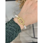 Gram Altınlık İncili Bileklik (17+3 cm)