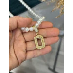 Gram Altınlık İncili Kolye (Seri 4/ Uzunluk 50 cm)