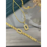 Gram Altınlık Yonca Model Başak Kombin (Seri 4)