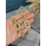 Gram Altınlık Yonca Model Başak Kombin (Seri 4)