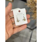 Çelik XP Marka Renkli Taşlı Çocuk Halka Küpe