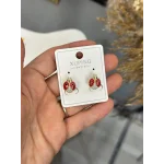 Çelik XP Marka Uğur Böceği Çocuk Halka Küpe