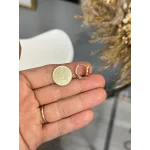 Çelik XP Marka Uğur Böceği Çocuk Halka Küpe