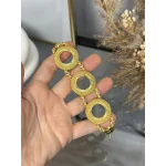 Üçlü Çeyreklik Hasır Çerçeveli Künye