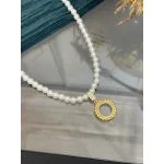 Çeyreklik Dorikali İnci Kolye (50 cm)