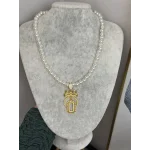 Gram Altınlık Fiyonklu İnci Kolye Seri 2 (50 cm)