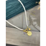 Dümen Kilit Çeyrekli İnci Kolye (60 cm)