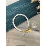 Dümen Kilit Charmli İnci Bileklik (18 cm)
