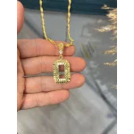 Gramlık Taşsız Singapur Zincirli Kolye (seri 4)