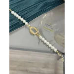 Oval Gram Altınlık İnci Bileklik (17+3 cm)