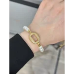 Oval Gram Altınlık Fiyonklu İnci Set