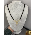 Gram Altınlık Tasarım Siyah Kristal Set
